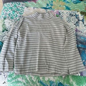 madewell striped turtleneck